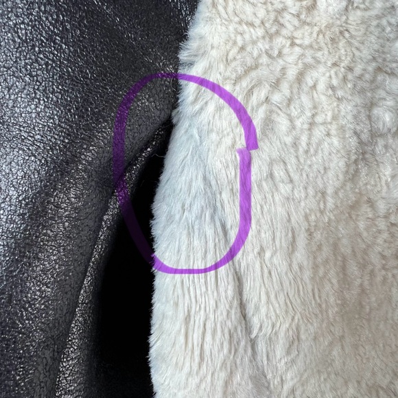 FC Jeans Motorcycle Style Jacket Sz. 6 - Picture 6 of 6